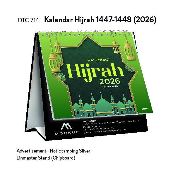 DTC 714 - Kalendar Hijrah 1447-1448 (2026)