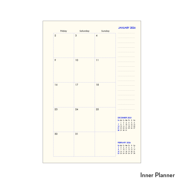 Personal Notebook Thermo PU Tonga