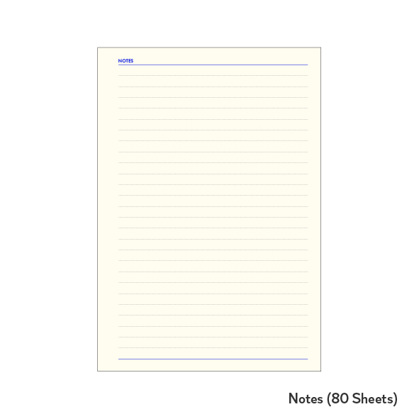 Personal Notebook Thermo PU Tonga
