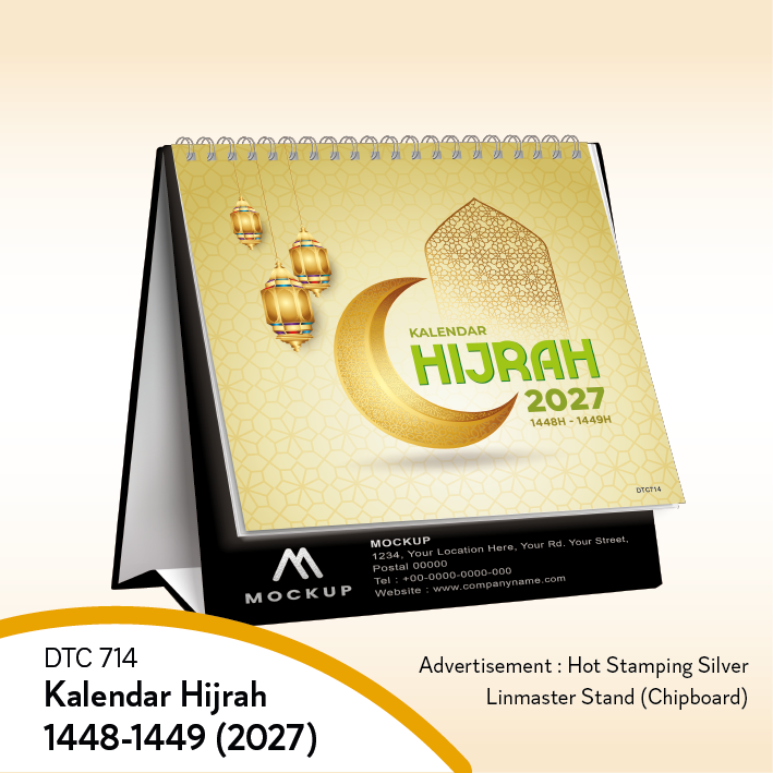 DTC 714 - Kalendar Hijrah 1448-1449 (2027)
