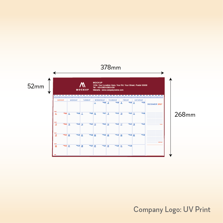 Personal Desk Planner